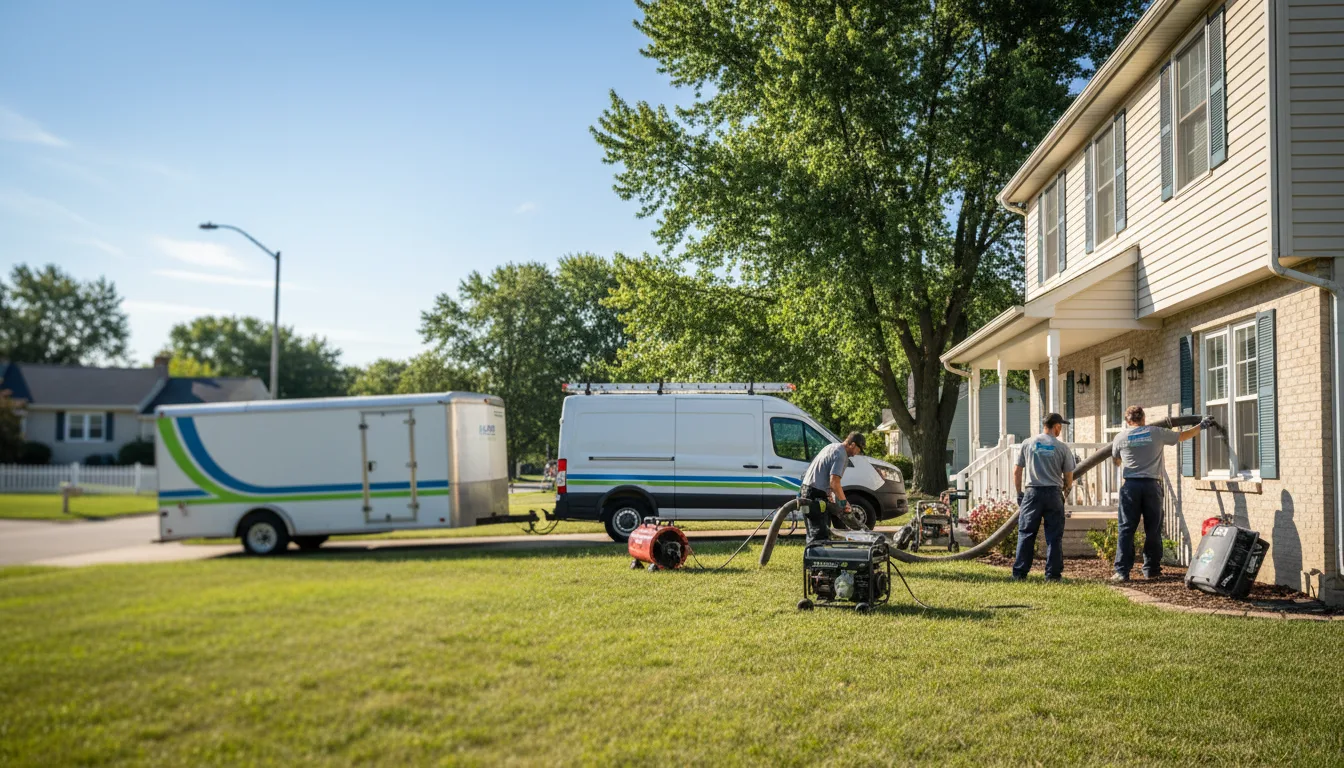 Flooded Basement Restoration And Cleanup With Repair in Neosho Falls, KS near me